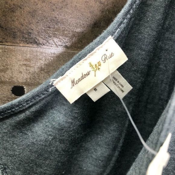 NWT Anthropologie Meadow Rue Quincy Tee Top - Picture 8 of 9